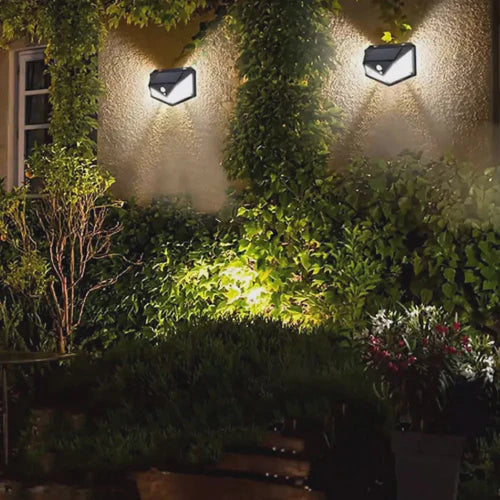 Luminária Solar com Sensor para Jardim Prova D'água